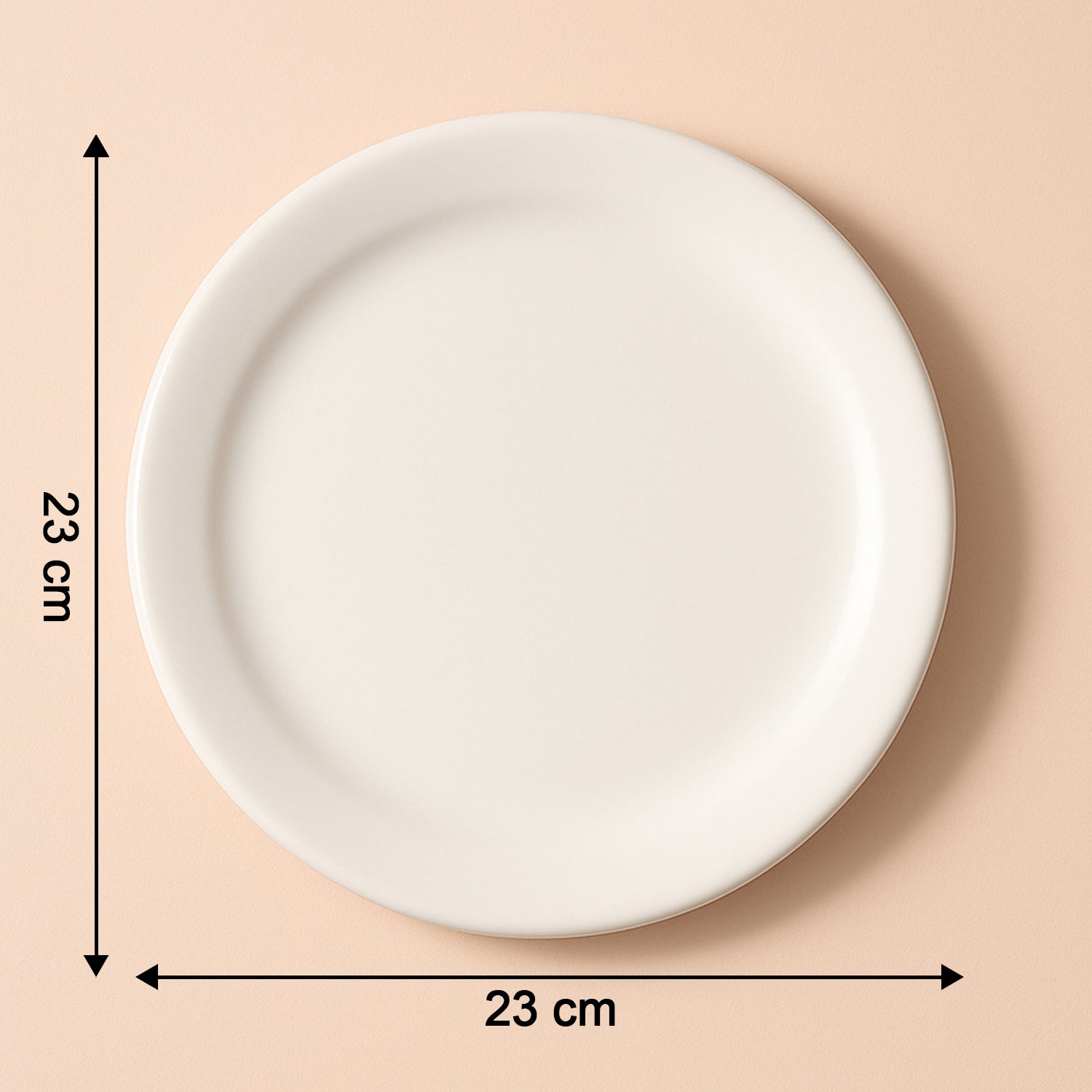 Premium Round Dinner Plate (30cm  1 Pc)