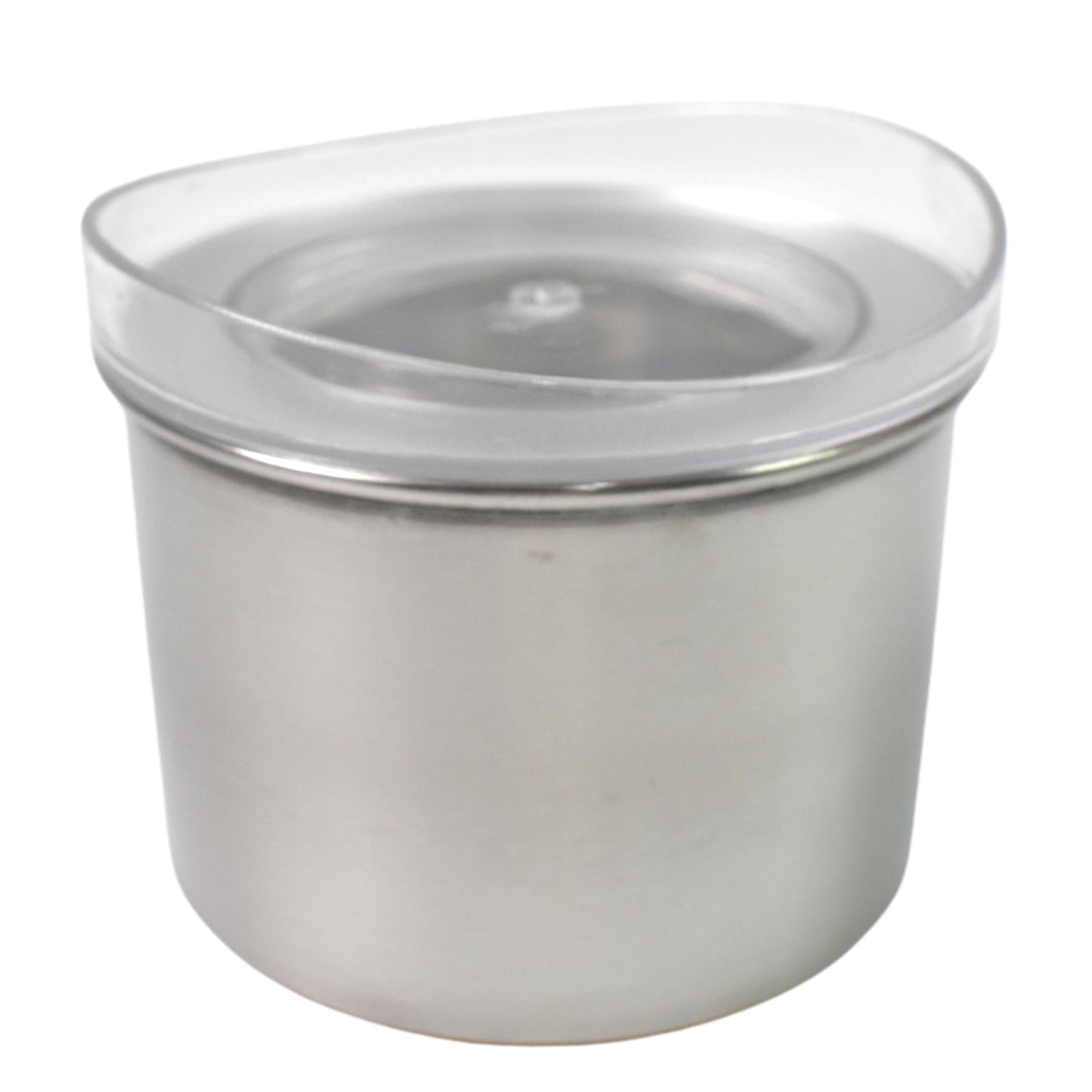 Multipurpose Stainless Steel Airtight Containers With See Through Lid (1 Pc  500 Ml)