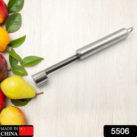 5506 Fruit Core Stainless Steel Set Core Remover For Apple And Pear Kitchen Prep Tool Fruit Core Remover Tool With Soft Handle Apple Corer Stainless Steel Kitchen Gadget Dishwasher Safe