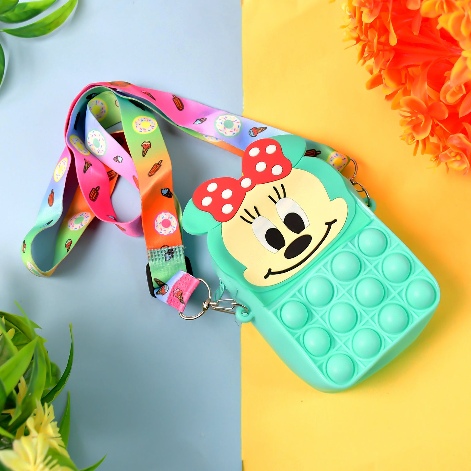 Childrens Silicone Bag Childrens Coin Purse (1 Pc)