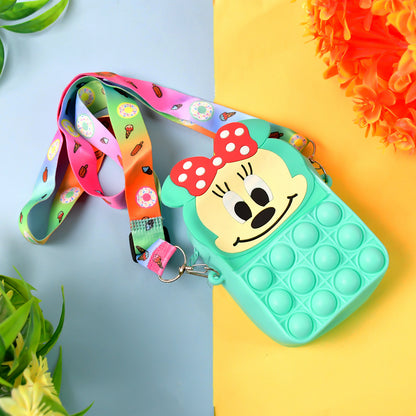 Childrens Silicone Bag Childrens Coin Purse (1 Pc)