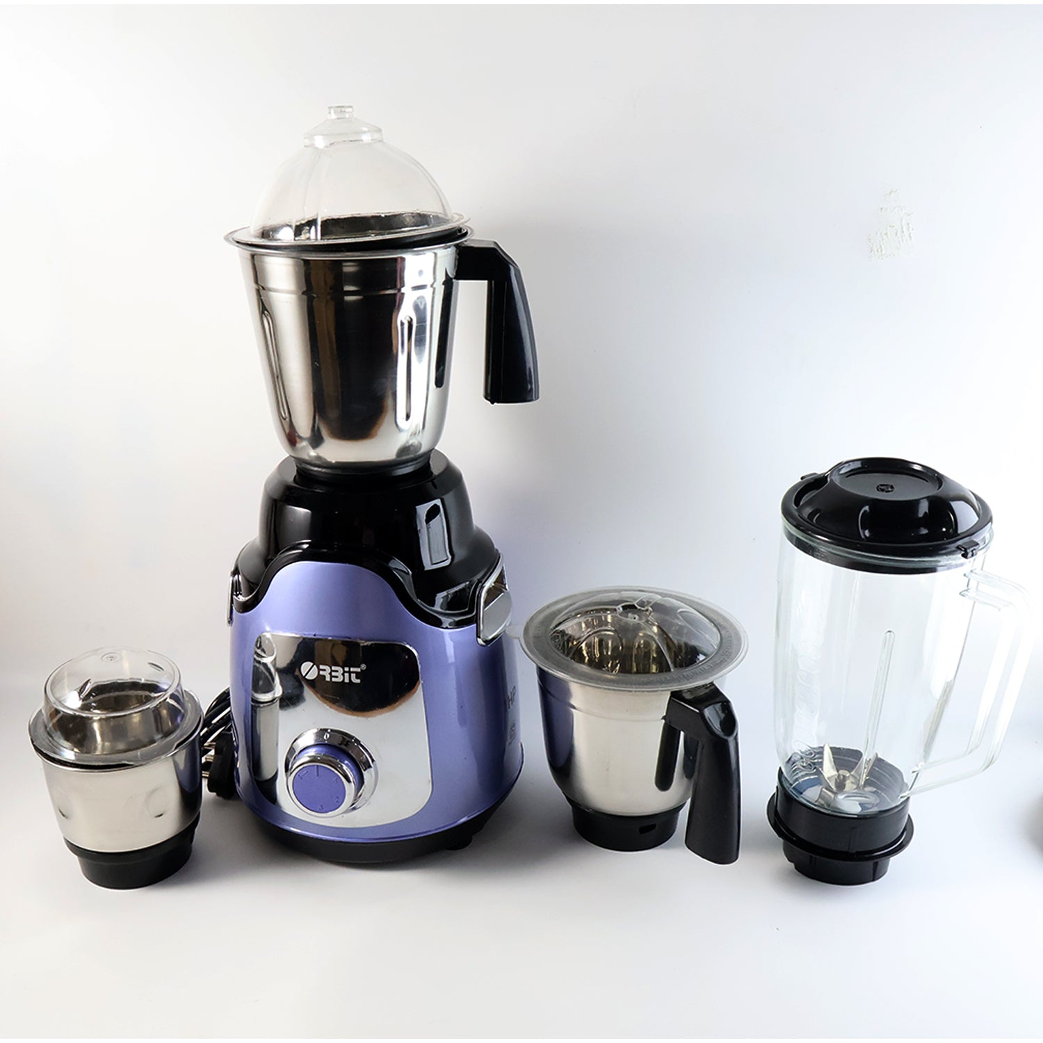 Orbit Heavy Duty 1 Hp (746) Watts Mixer Grinder With 4 Multipurpose Jars