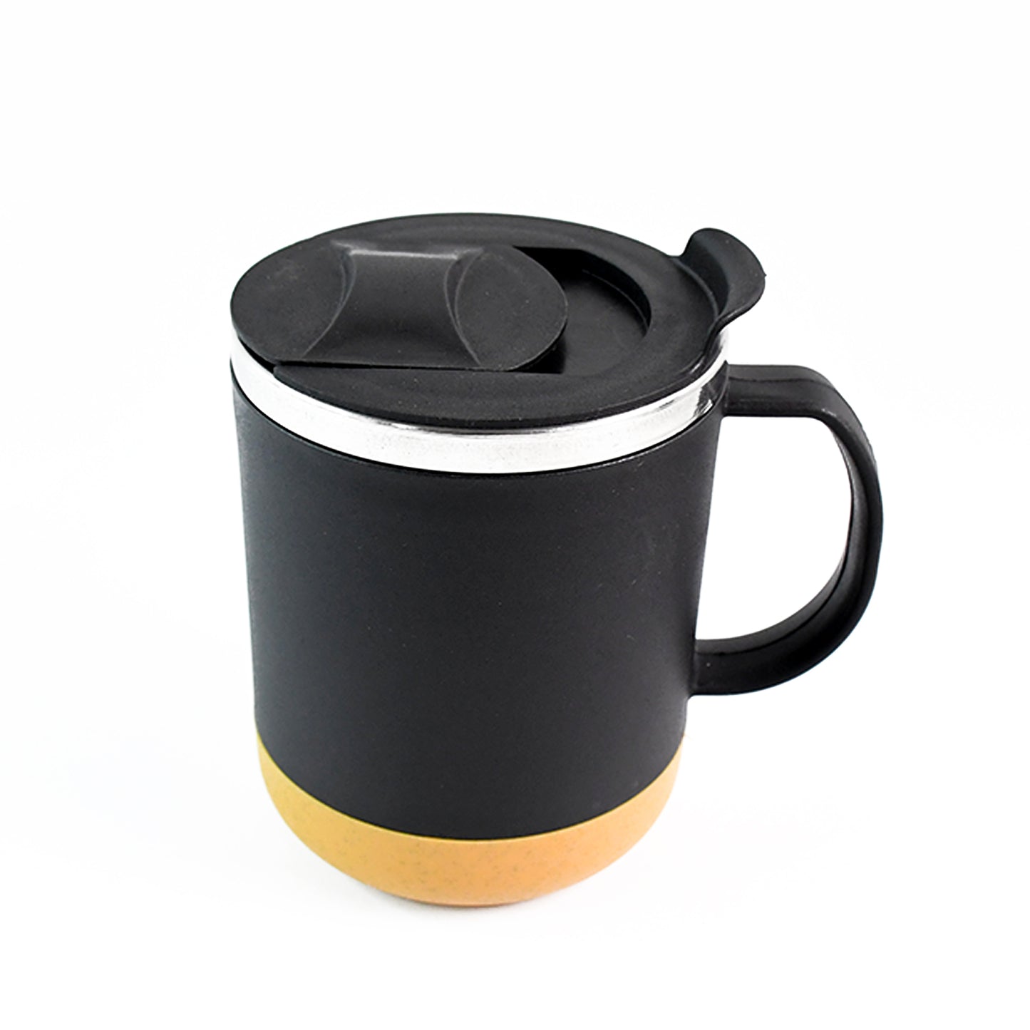 Insulated Coffee Mug With Spill-proof Lid (Approx 450ml  1 Pc)