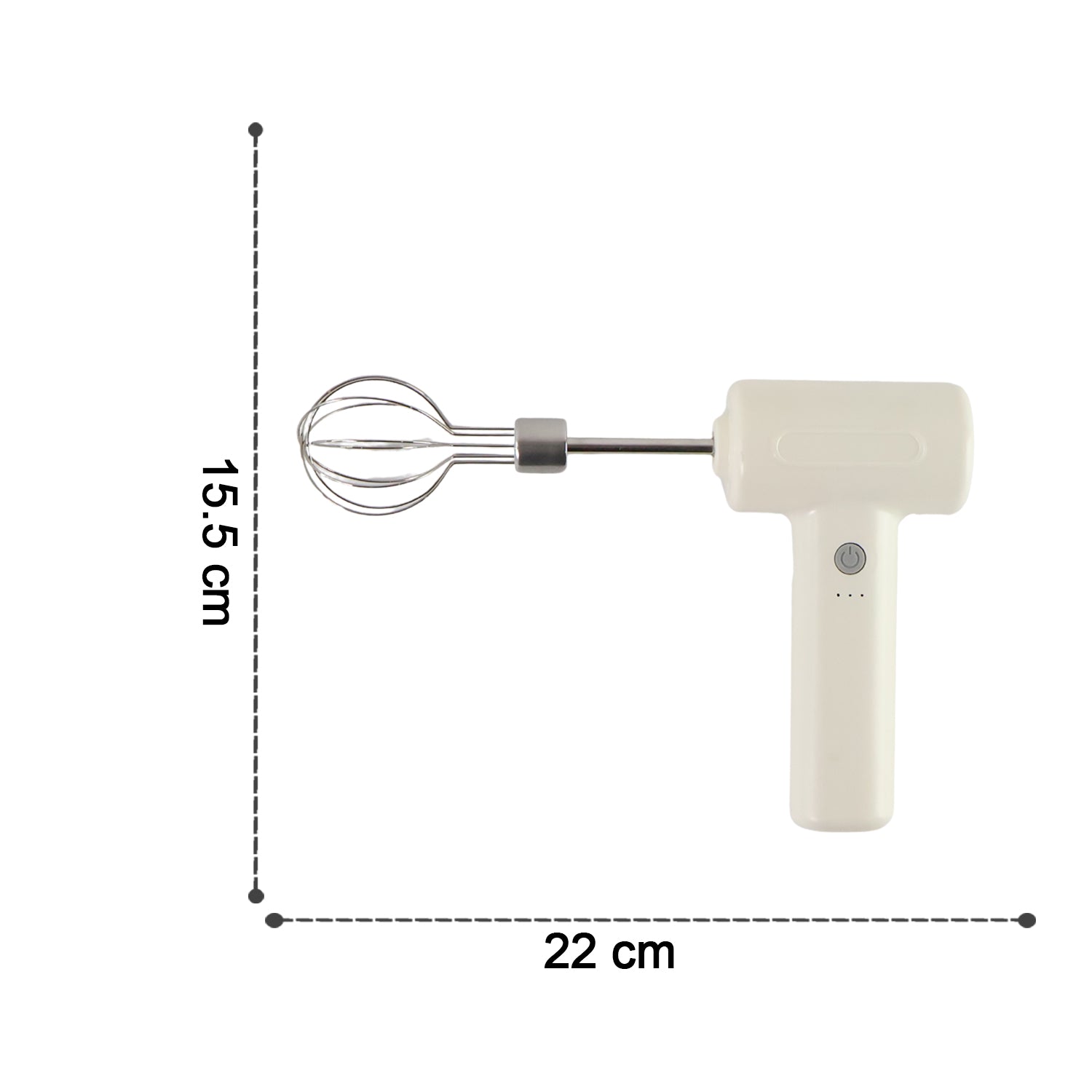 Cordless Electric Whisk  Egg Beater - (1 Pc)