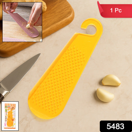 Multipurpose Garlic And Ginger Grater Peeler Tool With Hanging Hook  1 Pc