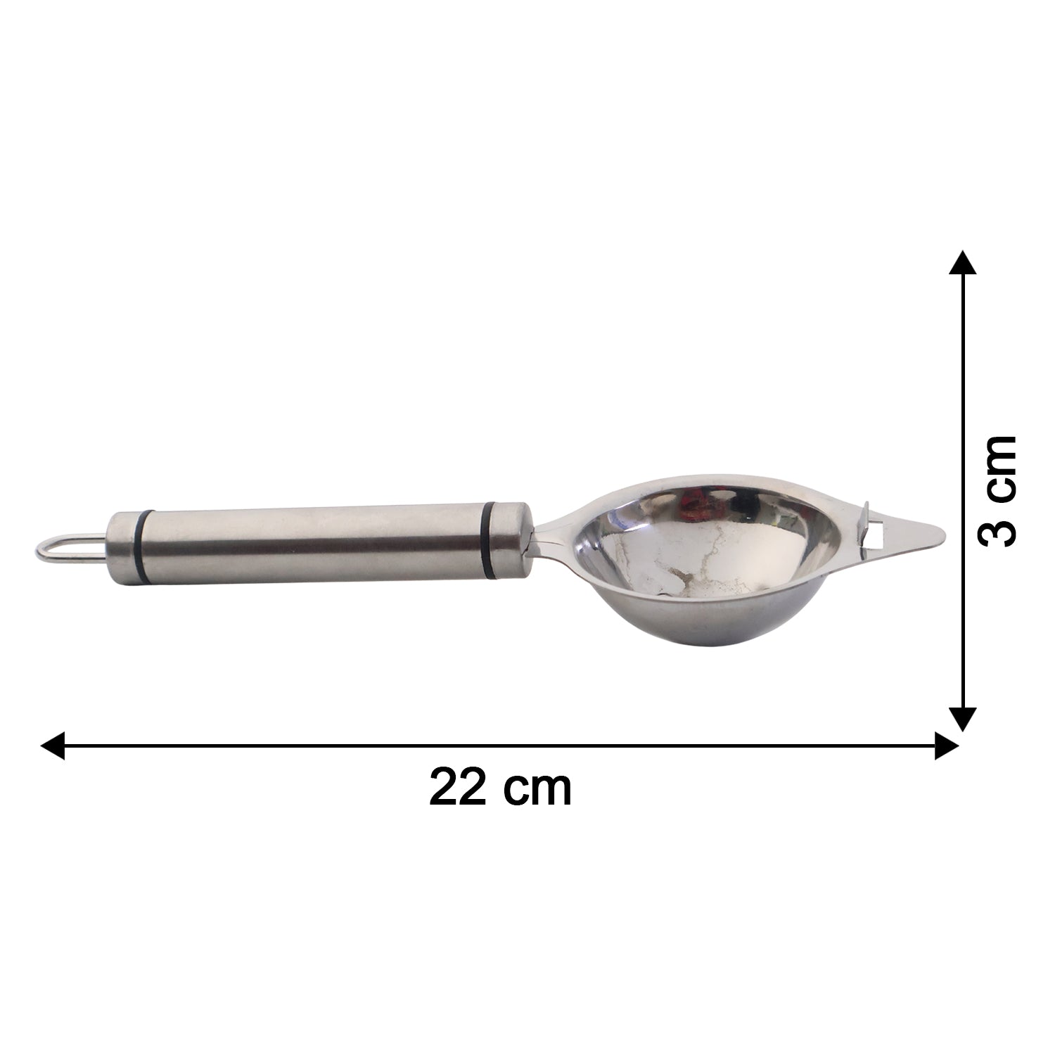 Premium Stainless Steel Egg Separator Tool (1 Pc)