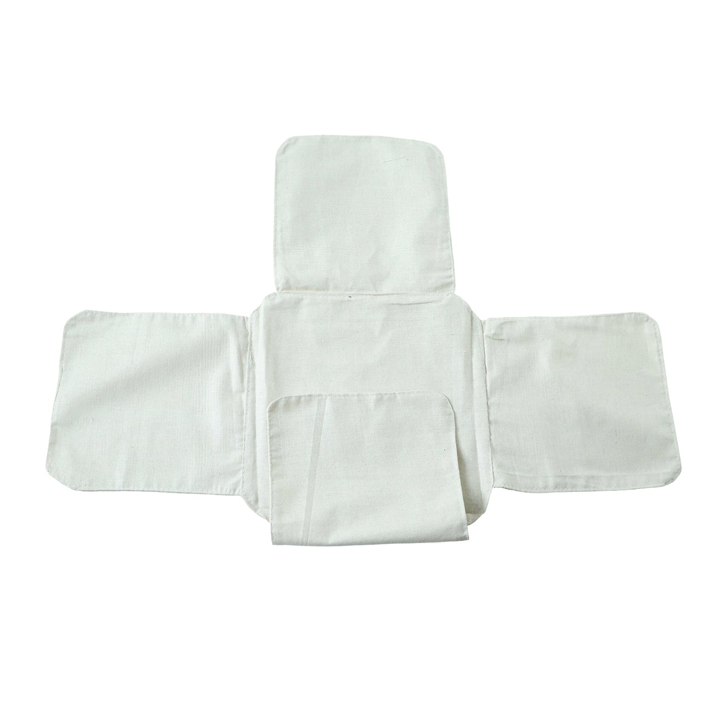 Pure Cotton Roti Mate Cloth Round Roti Cover (51  51 Cm 1 Pc)