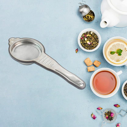Heavy-duty Stainless Steel Fine Mesh Tea Strainer (1 Pc)