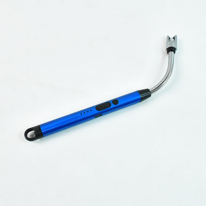 Metal Rechargeable Electric Arc Lighter With Flexible Neck (1 Pc)