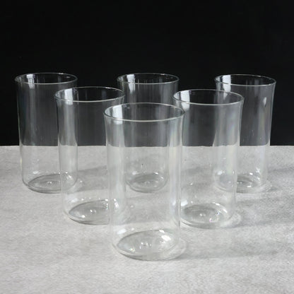 Glossy Plastic Glass Set (6 Pc  300 Ml)
