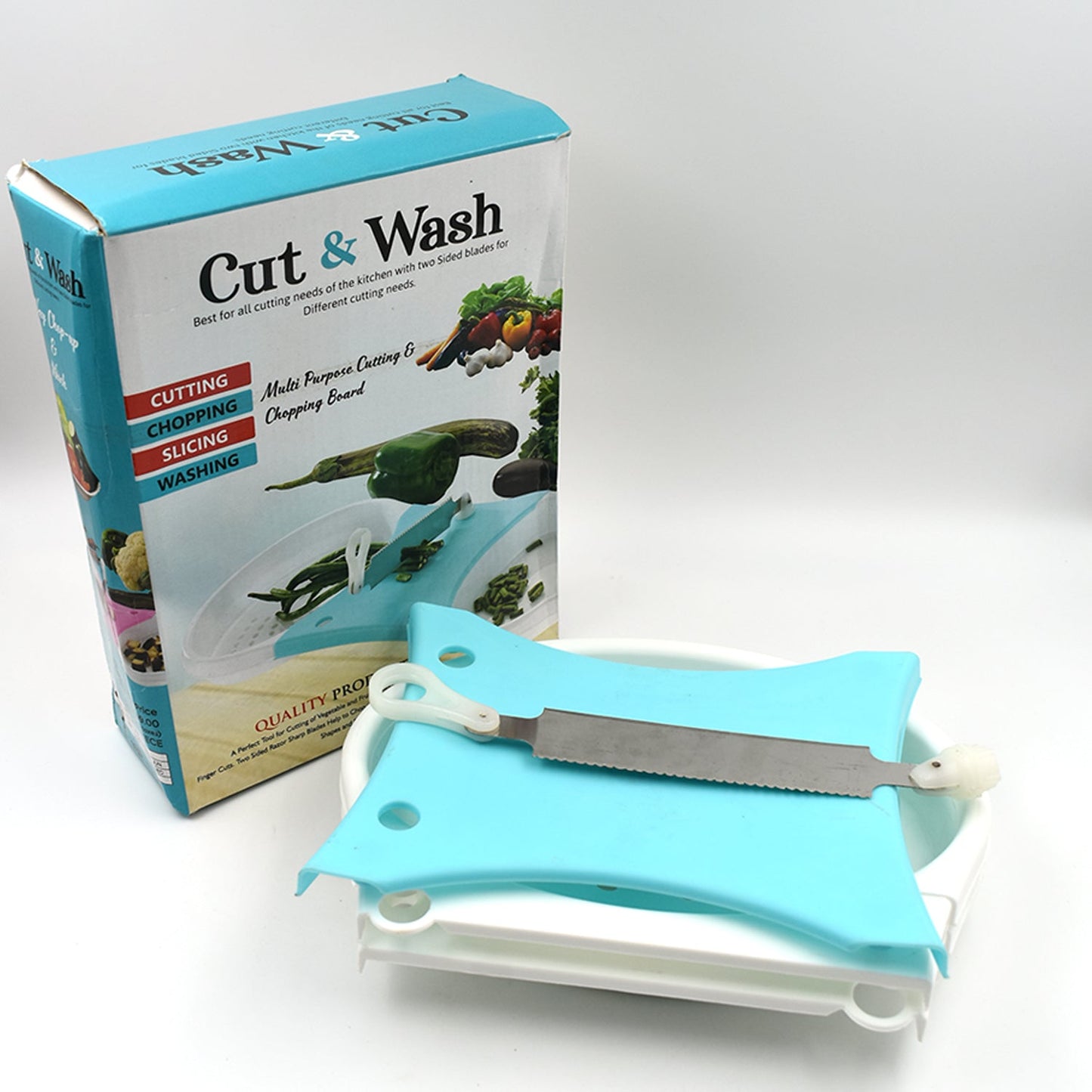 2693 Adjustable Cut N Wash Used In All Kinds Of Household And Kitchen Purposes For Cutting And Washing Simultaneously Of Vegetables And Fruits Etc.