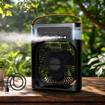 Portable Usb Rechargeable Mini Cooling Fan (1 Pc) Wukusy