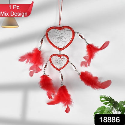 Wind Chimes Wall Hanging Handmade Art For Garden And Home Decor (Mix Design  1 Pc)