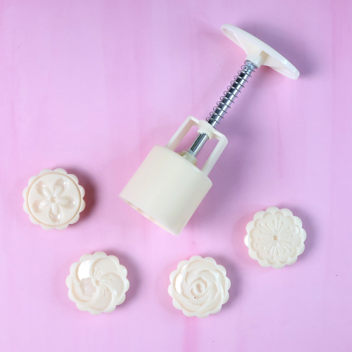 Spring Press Cookie  Pastry Mold - (Set)