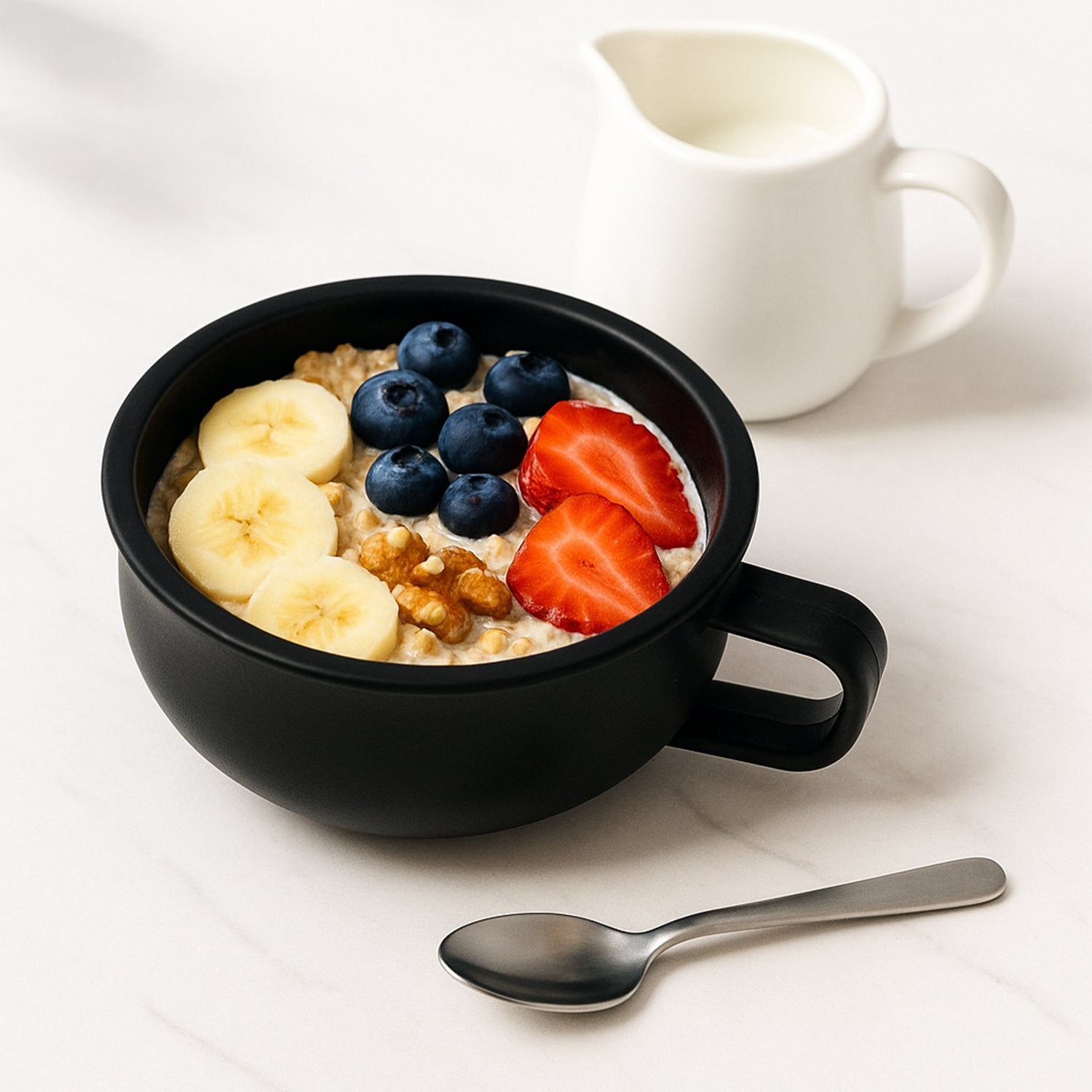 Premium Large-capacity Deep Handle Bowl (1 Pc)