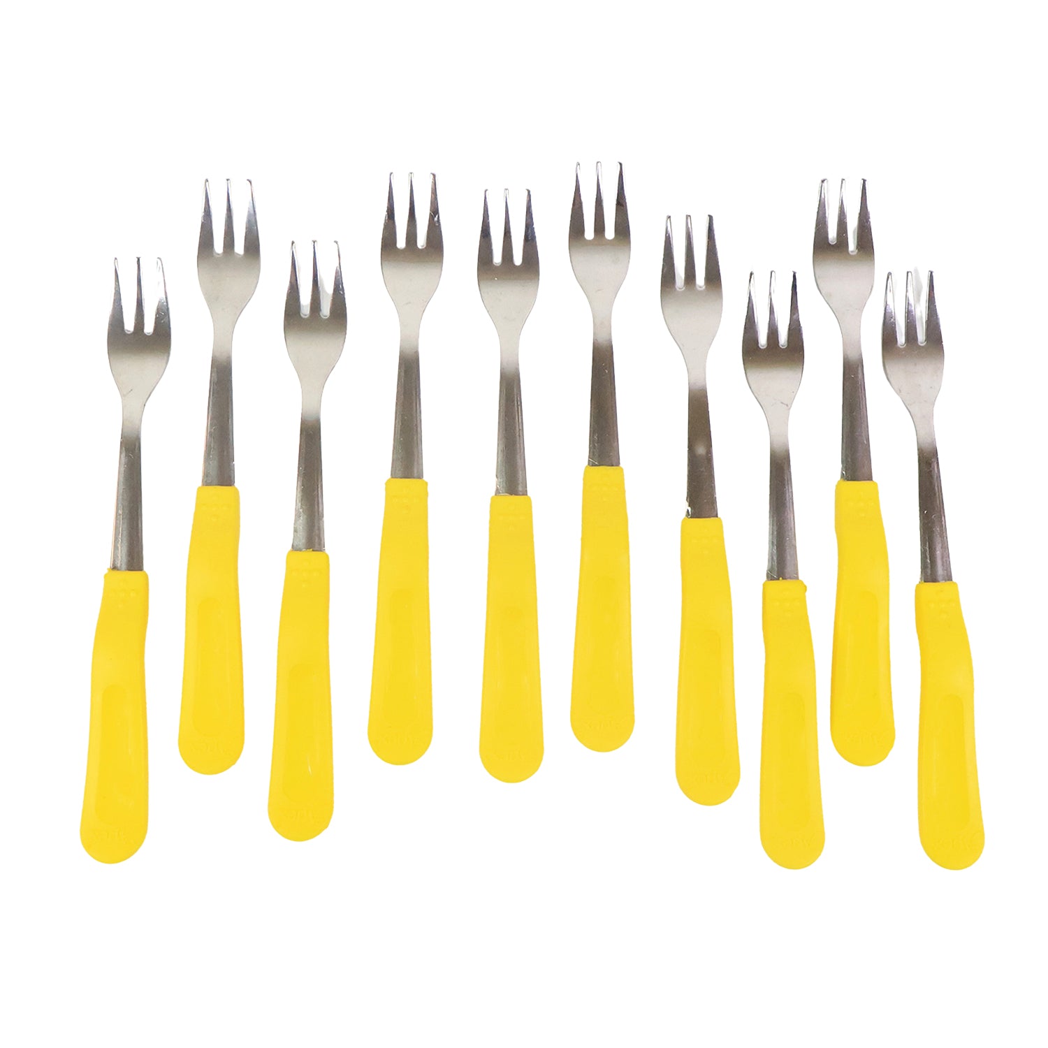 Supermom Premium Stainless Steel Big Fork (6 Pc  Set)