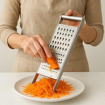 Apex Stainless Steel Grater  Slicer (3 In 1)
