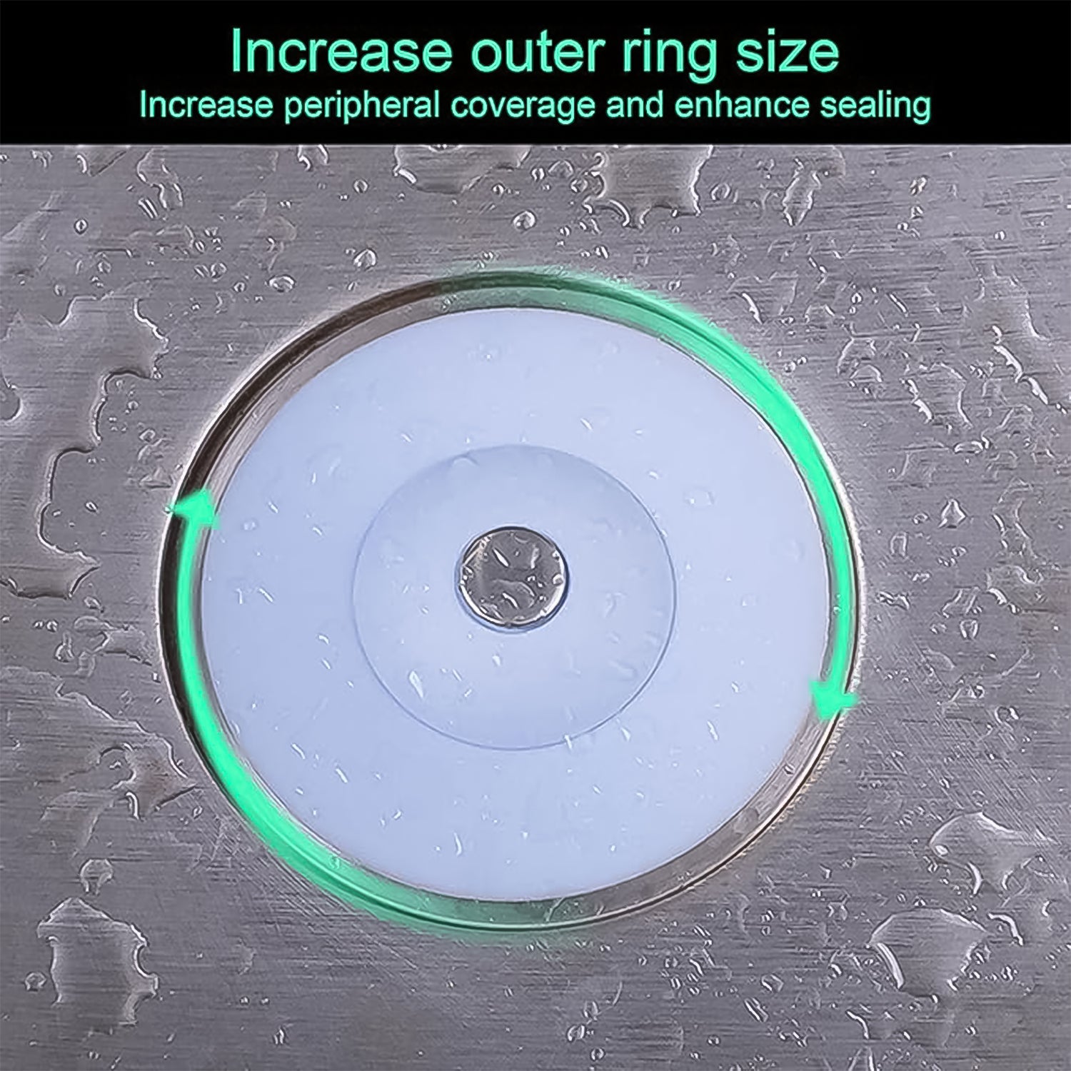 Creative 2-in-1 Blue Silicone Sewer Sink Sealer Cover Drainer (Multicolour  1 Pc)