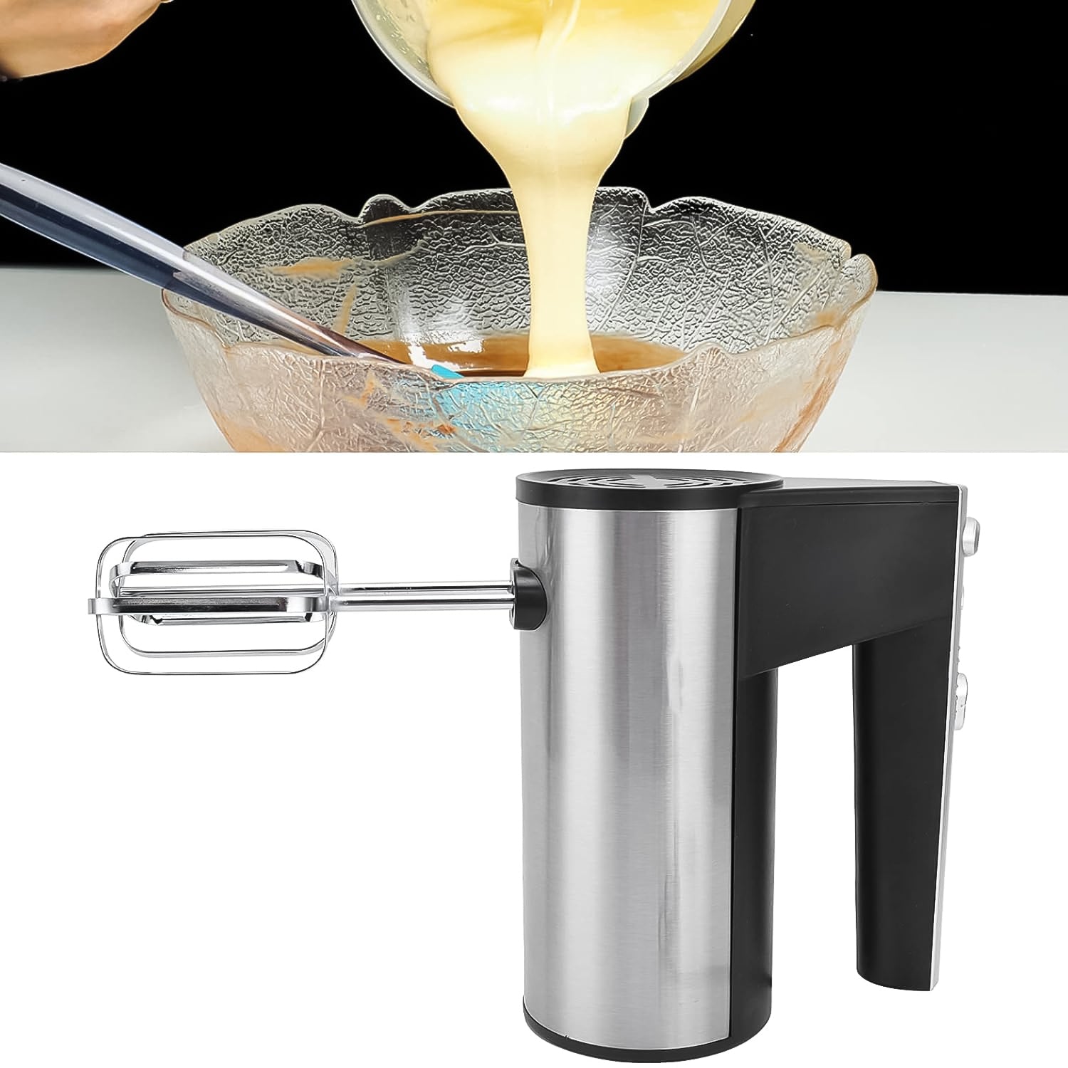 Orbit Stainless Steel Electric Hand Mixer - 450w