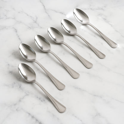 Supermom Stainless Steel Dining Spoons (6 Pc  Set)
