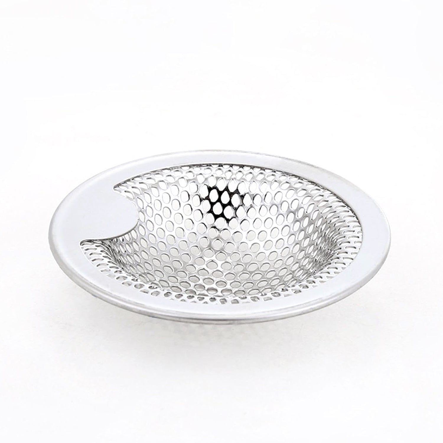 Stainless Steel Kitchen Sink Drain Strainer  Stopper (Medium  1 Pc)