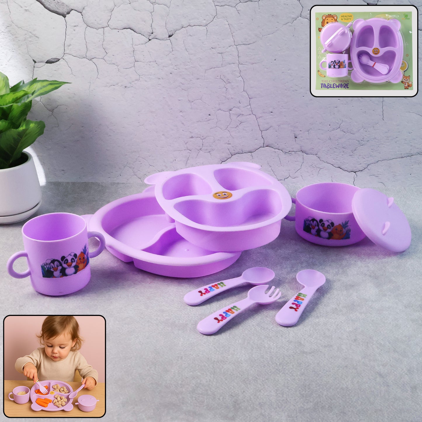 Childrens Tableware Dining - (Set)