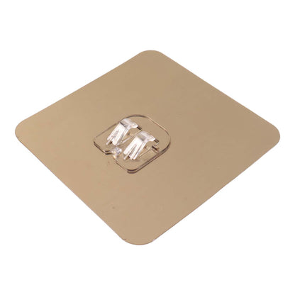 Self-adhesive Heavy-duty Plastic Wall Hook  1 Pc (8x8 Cm)