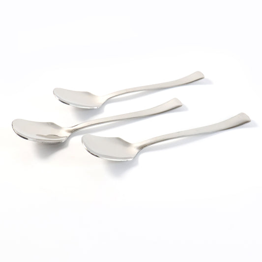 Stainless Steel Ice-cream Spoon - (3 Pc  Set)