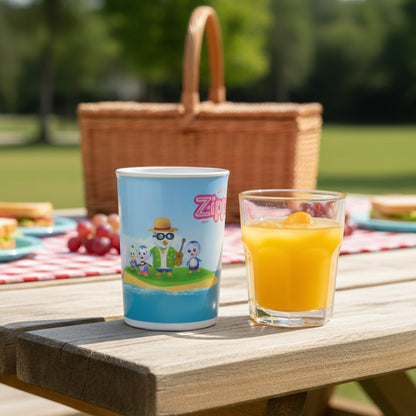 Cute Cartoon Melamine Drinking Glass (Approx 250ml  1 Pc)