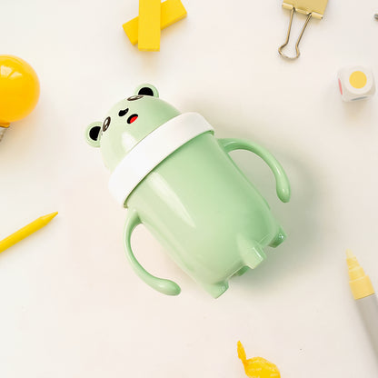 Apex Sipper Baby Cup Training Cup With Handles  Spill Proof  Leak Proof (300 Ml Approx)