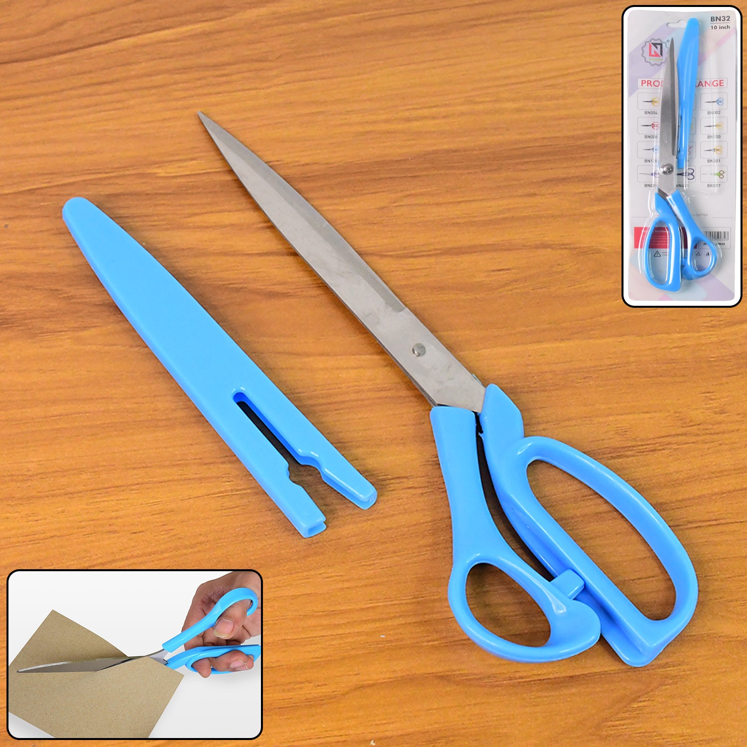 556 Carbo Titanium Stainless Steel Scissors (10 Inch)