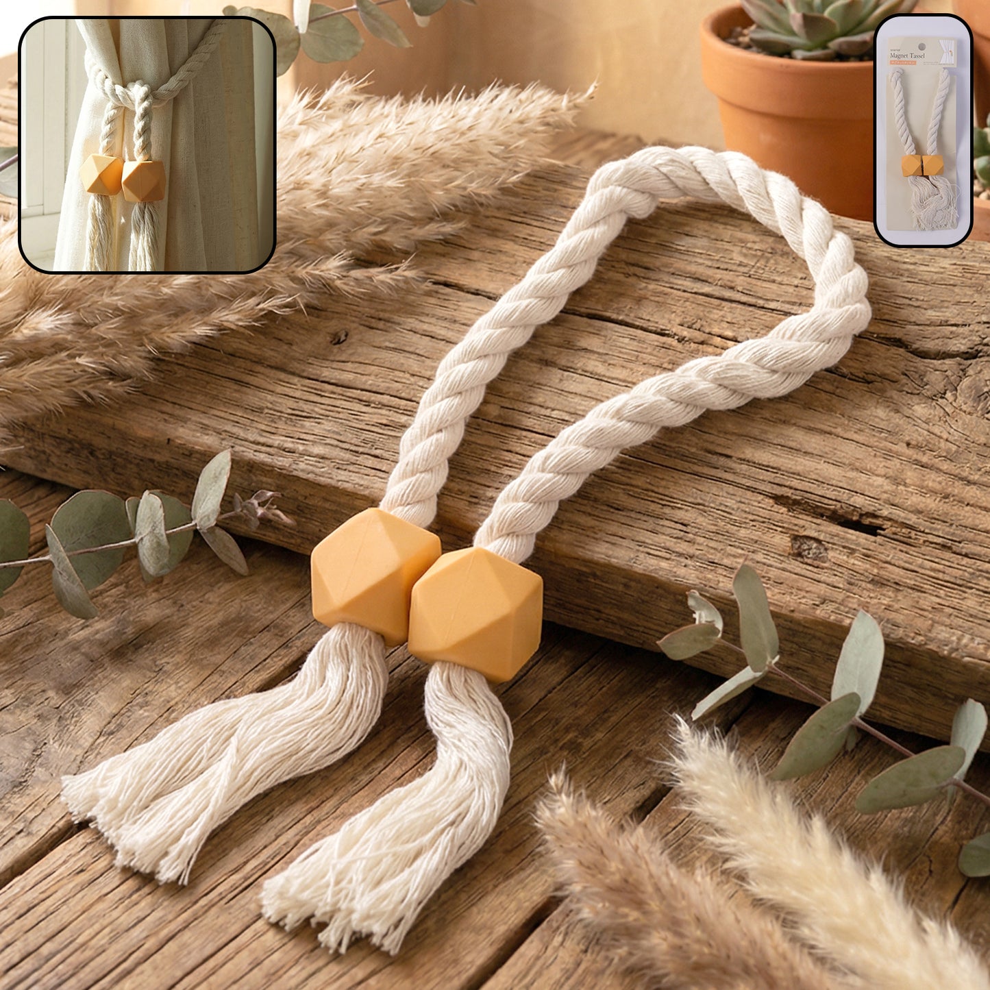 Premium Magnetic Curtain Tieback (1 Pc)