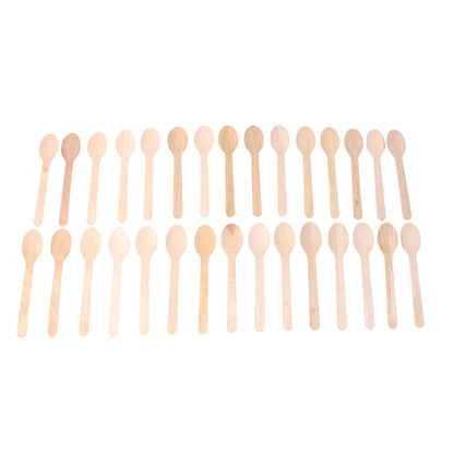 160mm Wooden Spoon  30 Pcs Pack