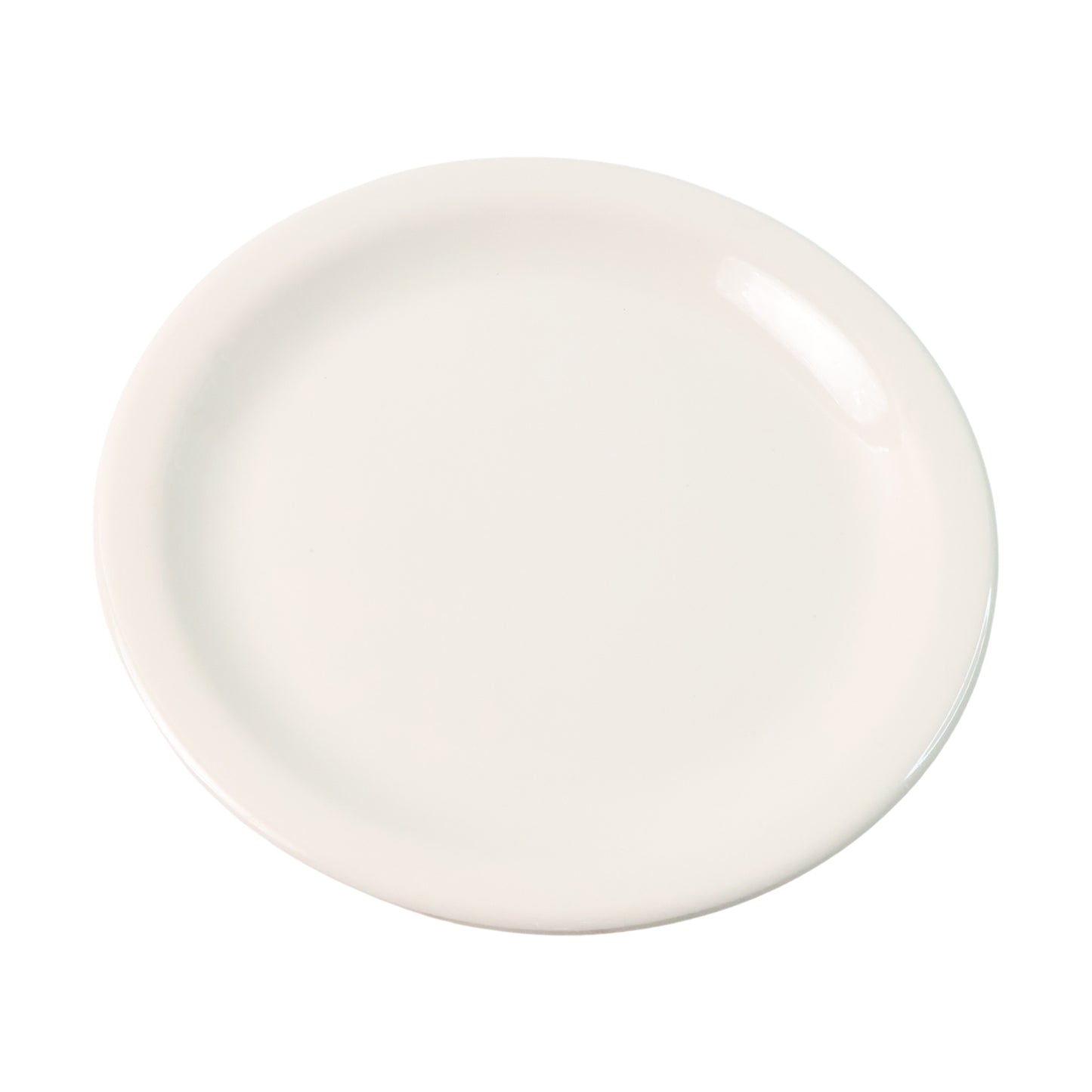 Plastic Round Dinner  Serving Plate  23 Cm (1 Pc)