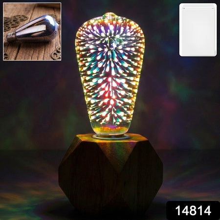 3d Firework Led Decorative Bulb Light For Home Decoration  Night Ambience