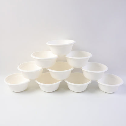 Freshee 240 Ml Compostable Bagasse Bow (10 Pc)