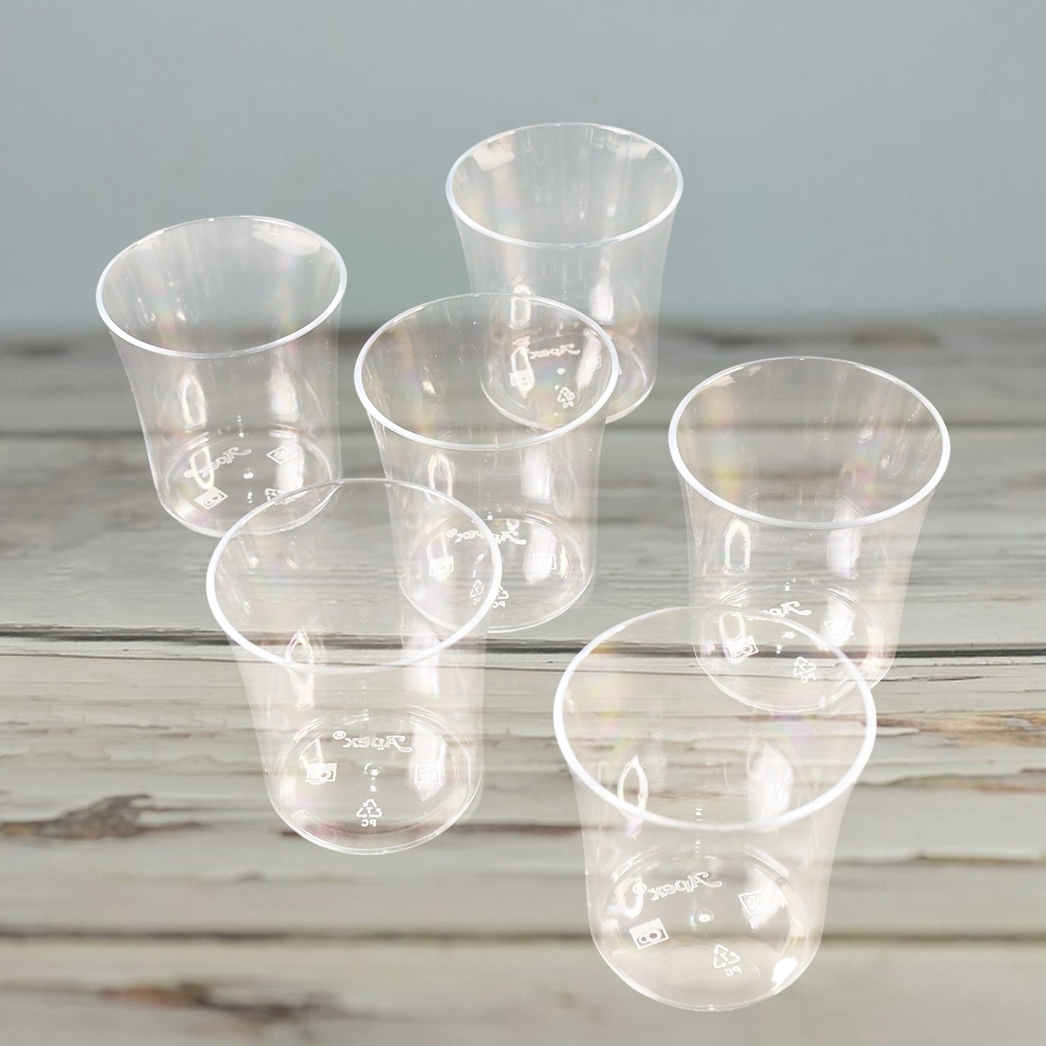 Apex Welcome Plastic Glass Set For Daily Use  Set Of 6