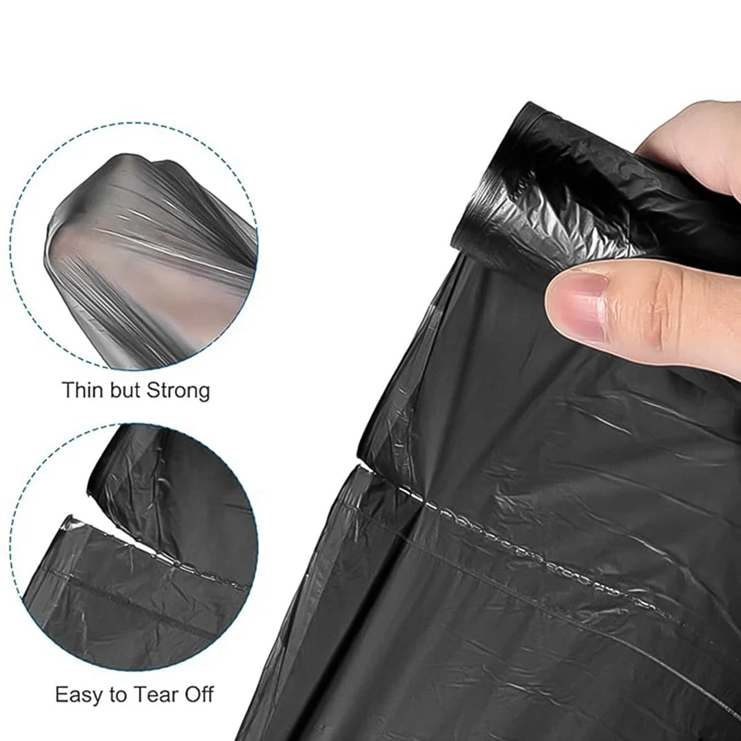 Extra-strong Garbage Bag Roll (48x54cm  1 Pc)