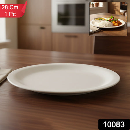 Premium Round Dinner Plate (28cm  1 Pc)