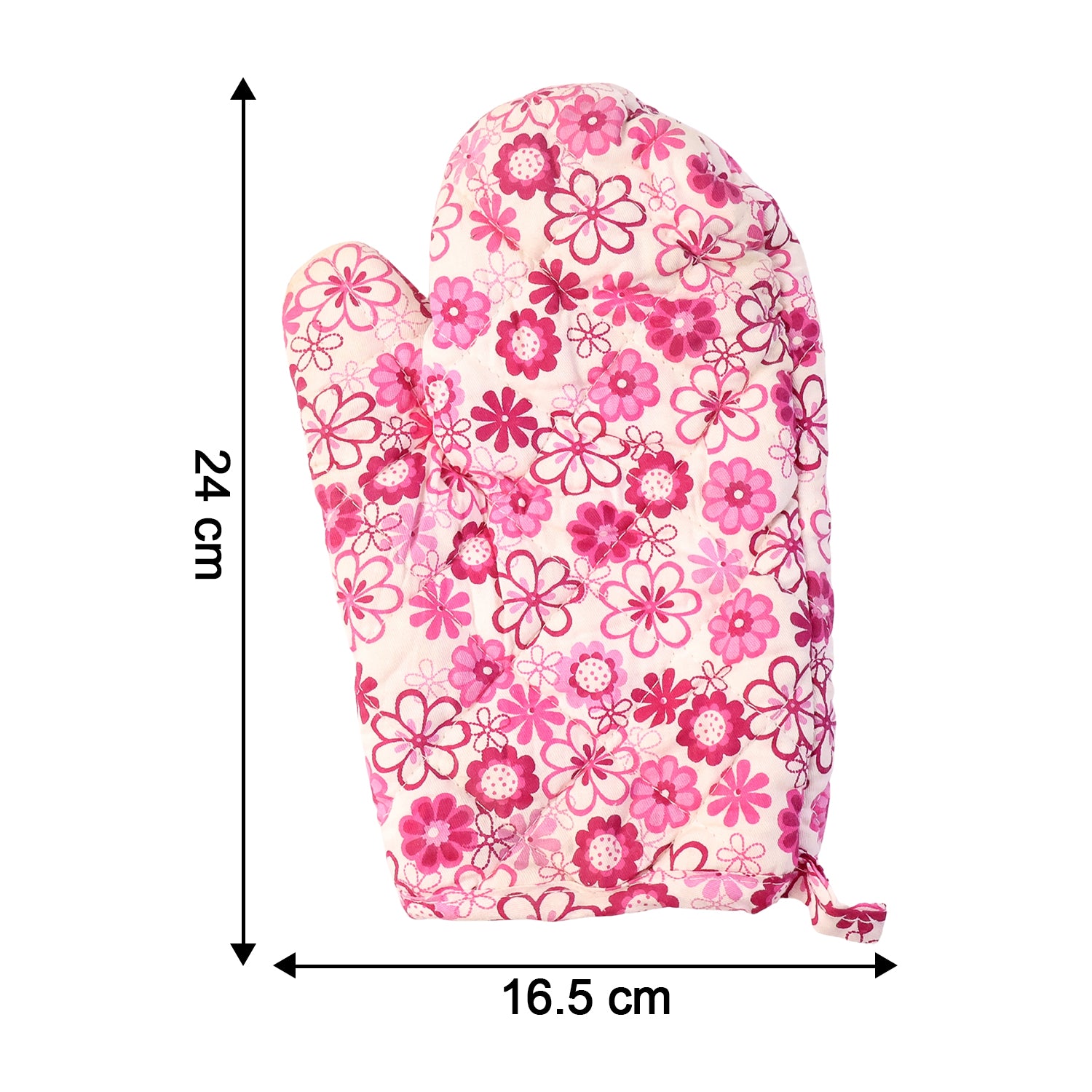 2929 Designer Multicoloured Oven Mitt And Pot Holder (24 Cm)