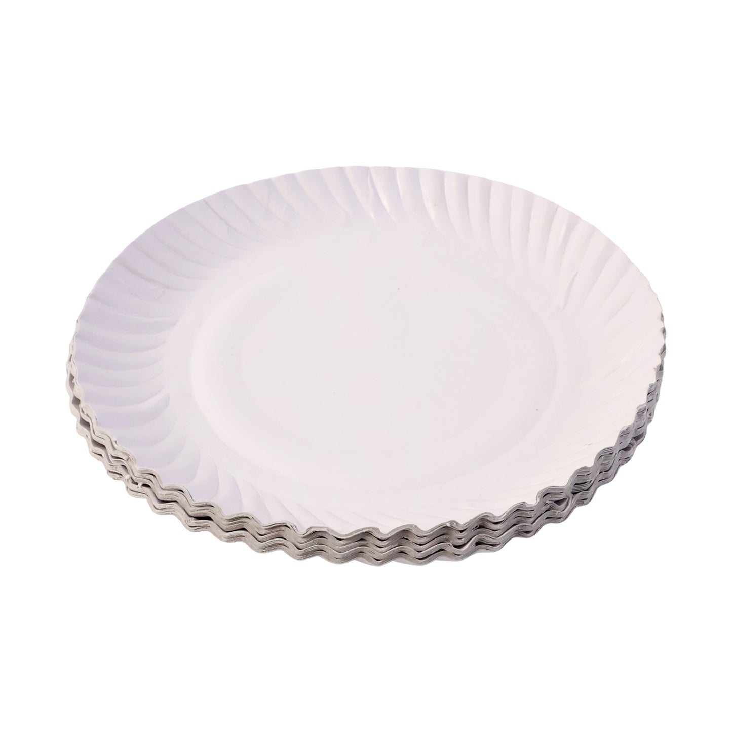 Freshee 9 Inch Round Compostable Paper Plate  25 Pcs Pack