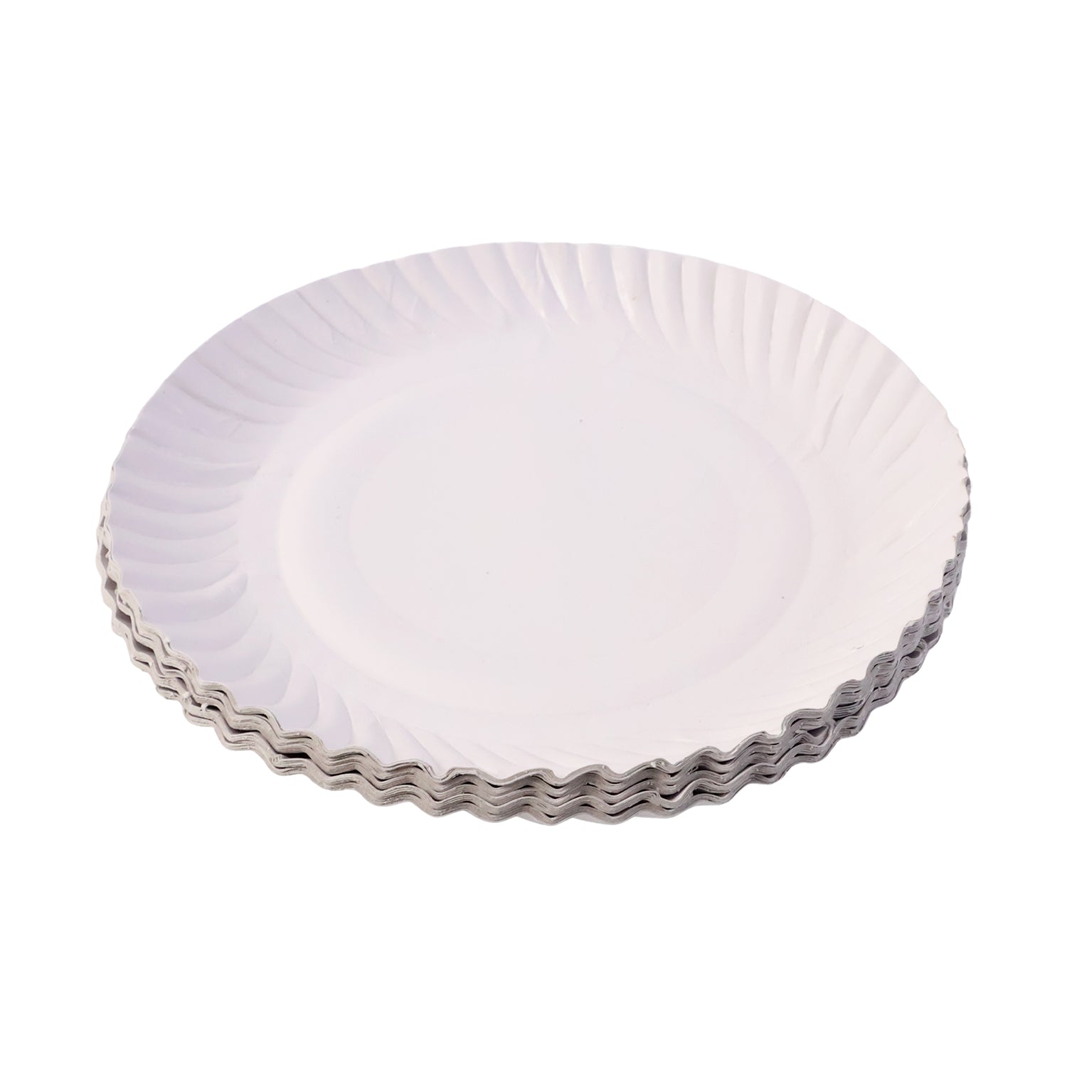 Freshee 9 Inch Round Compostable Paper Plate  25 Pcs Pack