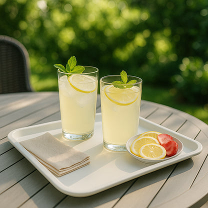 Plastic Serving Tray  Plate  40  30 Cm (1 Pc)