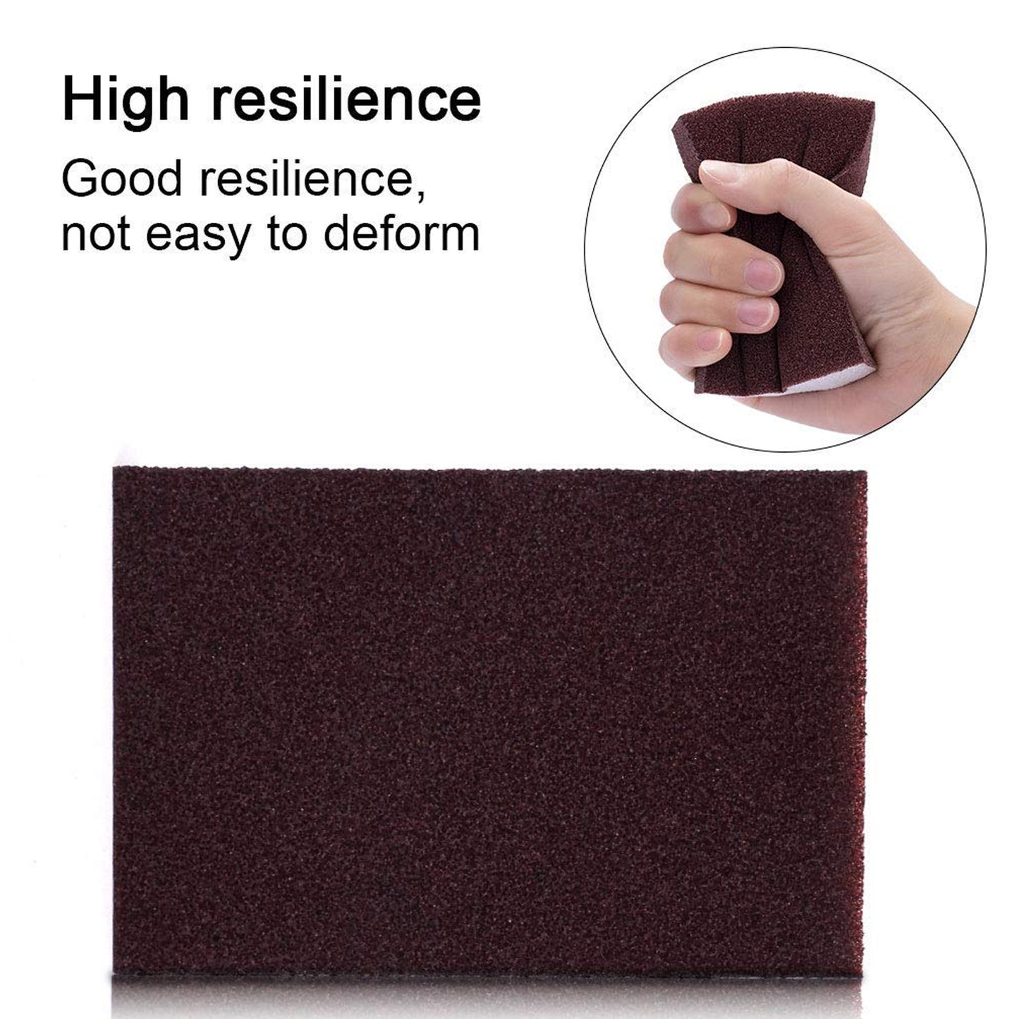 Multipurpose Kitchen Cleaning Sponge Scrub Block (10 X 7 Cm  1 Pc)