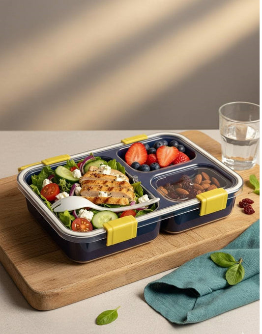 Stainless Steel Lunch Box | 3 Compartments