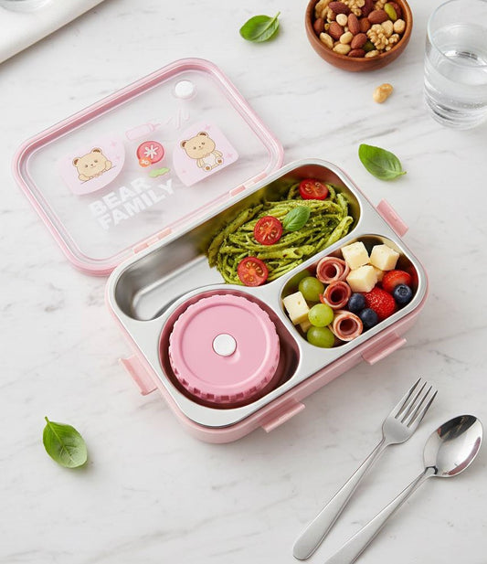 Stainless Steel Lunch Box | Spill Proof