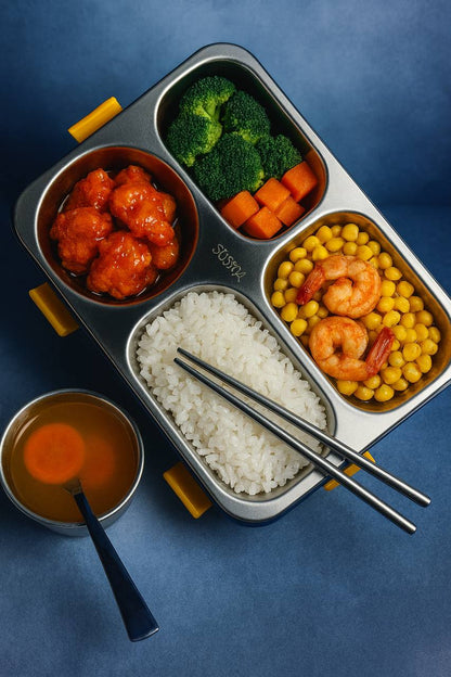 Premium Stainless Steel Lunch Box | Leak Proof