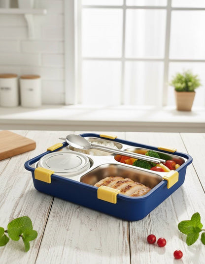 Premium Stainless Steel Lunch Box | Leak Proof