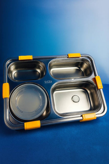 Premium Stainless Steel Lunch Box | Leak Proof