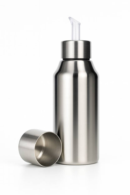 Steel Oil Bottle